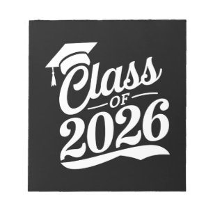 Klas van 2026 Trots Afgestudeerde Afstuderen Notitieblok