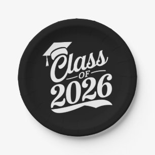 Klas van 2026 Trots Afgestudeerde Afstuderen Papieren Bordje