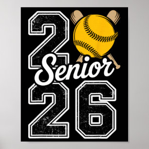 Klas van 2026 Zachtll Senior 2026 Laatste schoolda Poster