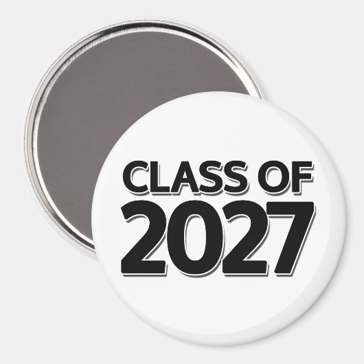 Klas van 2027 magneet (Voorkant / Achterkant)