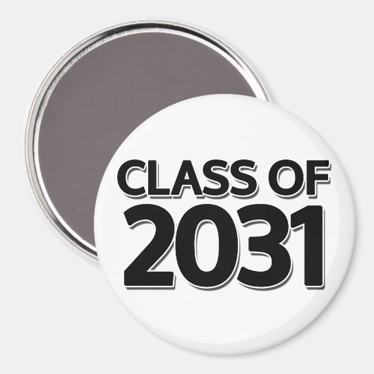 Klas van 2031 magneet (Voorkant / Achterkant)