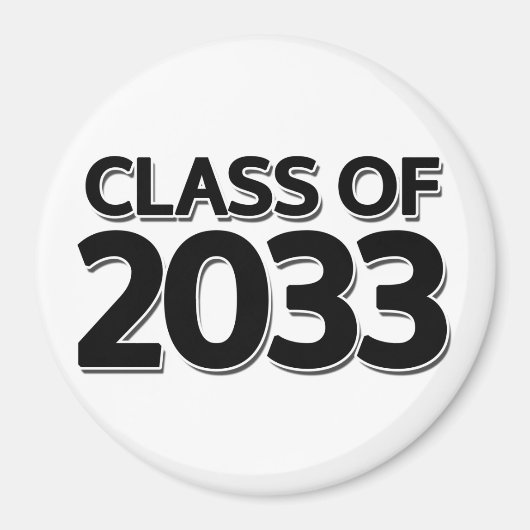 Klas van 2033 magneet (Voorkant)