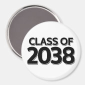 Klas van 2038 magneet (Voorkant / Achterkant)