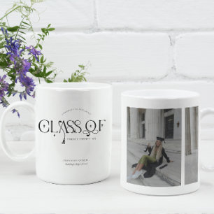 Klas van   Afstudeer Twee Foto Koffiemok