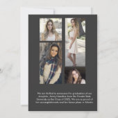 Klas van Graduate Script Card 5 foto's Kaart (Achterkant)