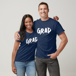 Klas van het overhemd - Maatwerk Jaar Afstudeer Te T-shirt