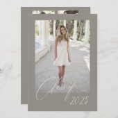 Klas van Script Graduate Card 5 foto's Kaart (Voorkant / Achterkant)