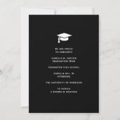Klas van YY afstuderen Aankondiging (Achterkant)