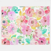 Klashandschilfering voor waterverf fleece deken (Voorkant (Horizontaal))