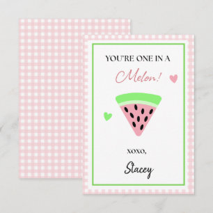 Klaslokaal Valentijnsdag Je bent één in een meloen