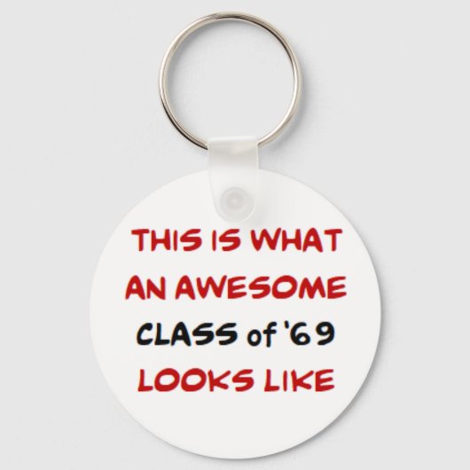 klasse 1969, geweldige sleutelhanger (Voorkant)