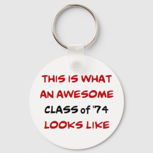 klasse 1974, geweldige sleutelhanger (Voorkant)