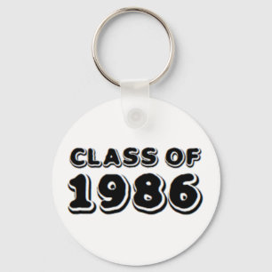 klasse 1986 sleutelhanger