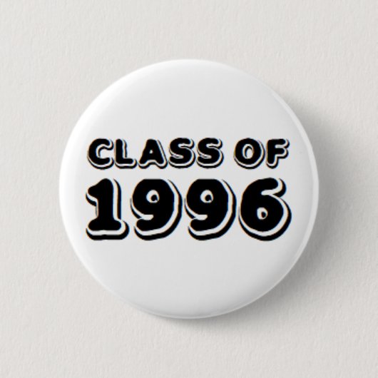 klasse 1996 ronde button 5,7 cm (Voorkant)