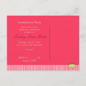 Klasse 2010 Briefkaarten voor het uitnodigen van A (Achterkant)