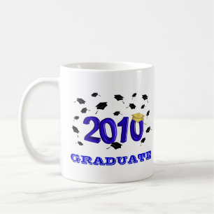 Klasse 2010 Graduation Party Gift Mokken - blauw