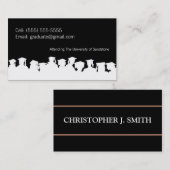 Klasse 2013 Afstuderen-naamkaart Contactkaartje (Voorkant / Achterkant)