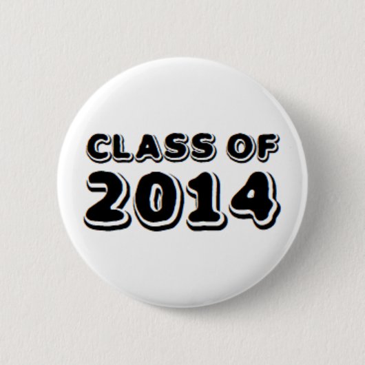 klasse 2014 ronde button 5,7 cm (Voorkant)