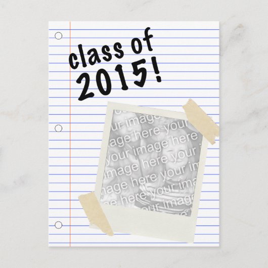 klasse 2015 briefkaart (Voorkant)