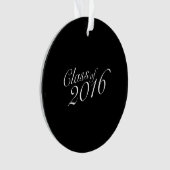 Klasse 2016 High School Afstuderen Ornament (voorkant)
