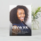 Klasse 2020 Foto Afstuderen Dank u wel Aankondiging (Staand voorkant)