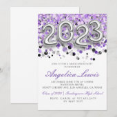 Klasse 2023 Graduation Party Invitation Kaart (Voorkant / Achterkant)