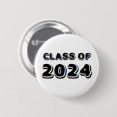 klasse 2024 ronde button 5,7 cm (Voorkant /achterkant)