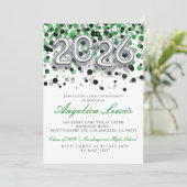 Klasse 2026 Graduation Party Invitation Kaart (Staand voorkant)