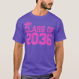 Klasse 2036 Kindergarten die op de eerste dag met  T-shirt