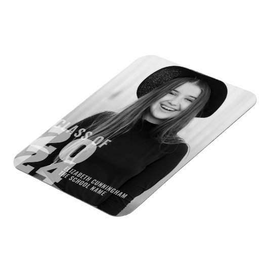 Klasse 20XX | Foto Afstuderen Aankondiging Magneet (Linkerzijde)