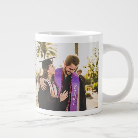 Klasse 2 Foto-Afstuderen Extra Grote Beker (Rechts)