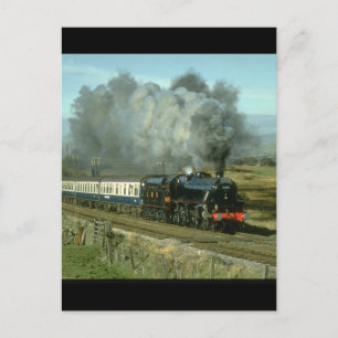Klasse 5 Nr. 5407 kruist de andere_Steamtreinen Briefkaart