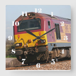 Klasse 67 diesel 67022 - alle nummers vierkante klok