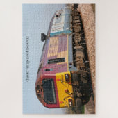Klasse 67  dieselloco 67022 personaliseer legpuzzel (Verticaal)