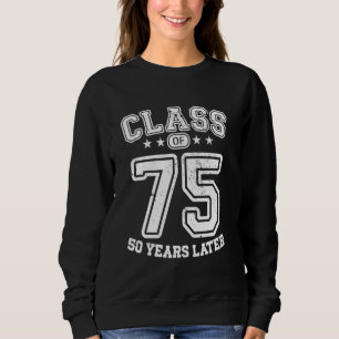 Klasse 75 50e middelbare school alumni 50 jaar 202 trui