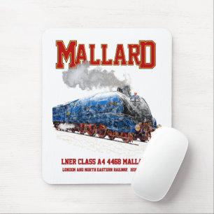 Klasse A4 Mallard - Snelste Stoomlocomotief ter We Muismat