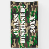Klasse afgewezen Camo Spandoek (Verticaal)
