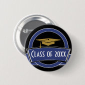 Klasse Afstuderen Hogere Button (Voorkant /achterkant)