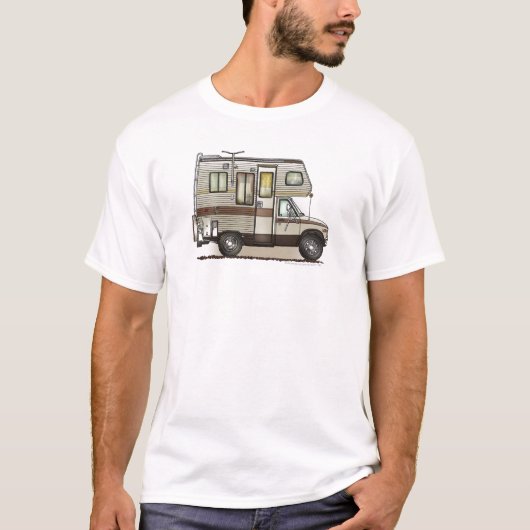 Klasse C Camper RV Apparel T-shirt (Voorkant)