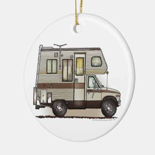 Klasse C Camper RV Magnets Keramisch Ornament (Links)