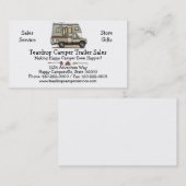 Klasse C Camper RV Magnets Visitekaartje (Voorkant / Achterkant)