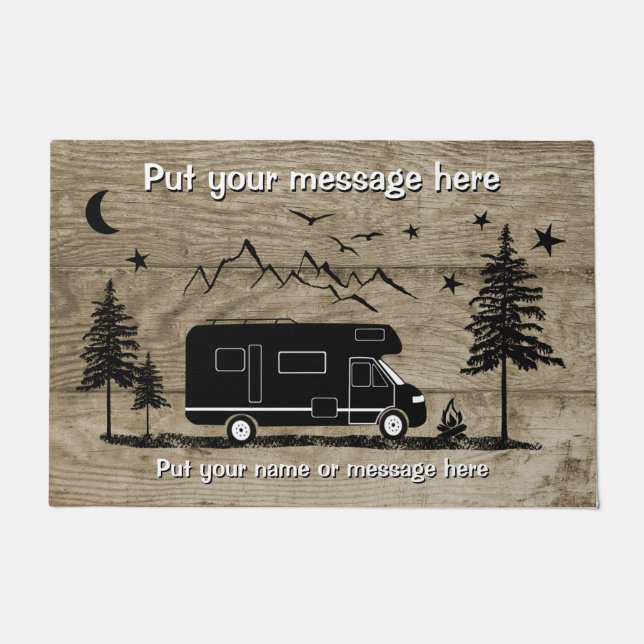 Klasse C RV bijtend aangepast ontwerp Deurmat (Voorkant)