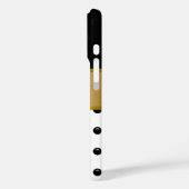 Klasse Dames Meisjes Monogram Bling Case-Mate iPhone Case (Achterkant / Links)