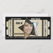 Klasse Graduation Party OPEN House Invitation (Voorkant)