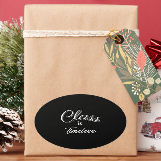 Klasse is tijdloze Sticker