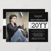 Klasse Jaar Uitnodiging fotograaf (Voorkant / Achterkant)