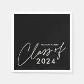 Klasse Modern Script-Afstuderen Servet (Voorkant)