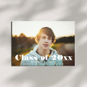 Klasse - Moderne Typografische Boys | AFSTUDEREN Aankondiging