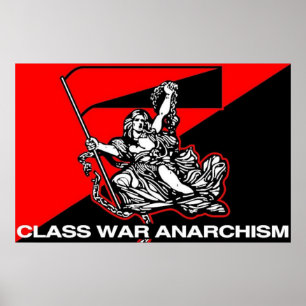 klasse oorlogvoering anarchisme 1 poster