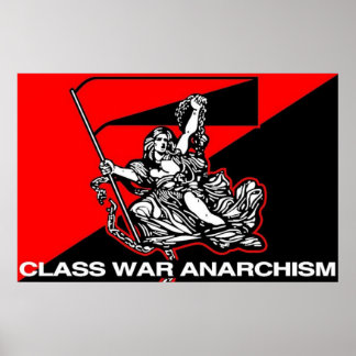 klasse oorlogvoering anarchisme 1 poster